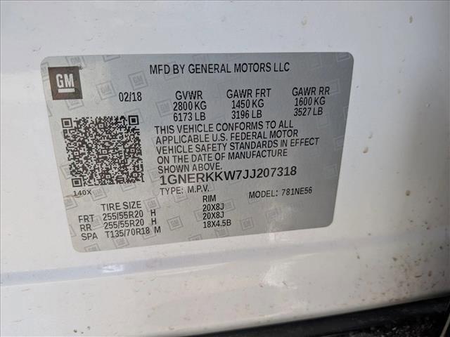 used 2018 Chevrolet Traverse car, priced at $14,706