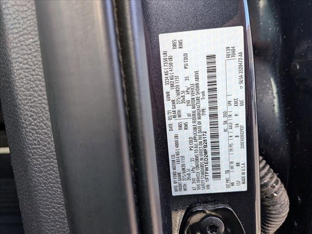 used 2021 Ford F-150 car, priced at $37,407