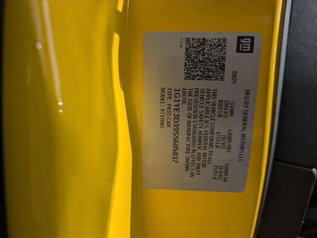 new 2025 Chevrolet Corvette car, priced at $131,327