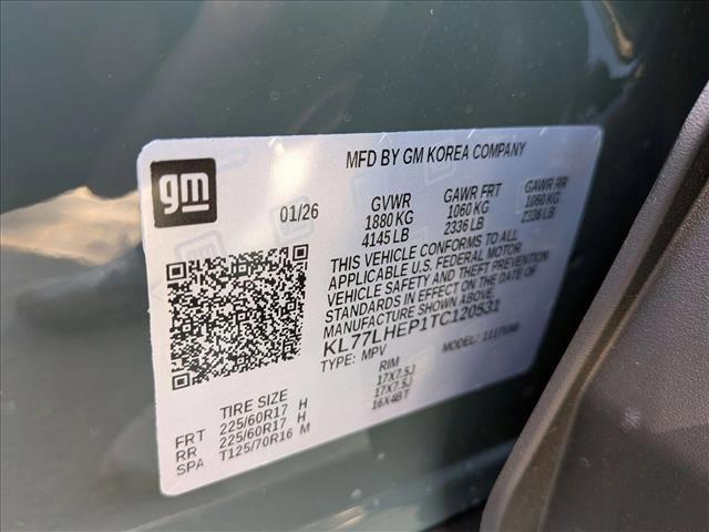 new 2026 Chevrolet Trax car, priced at $25,766