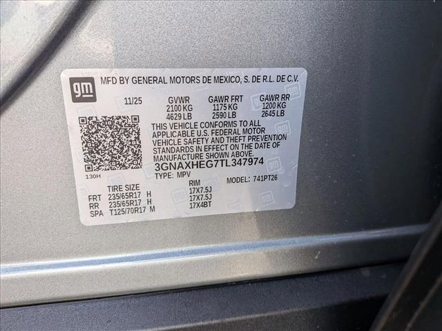 new 2026 Chevrolet Equinox car, priced at $26,915