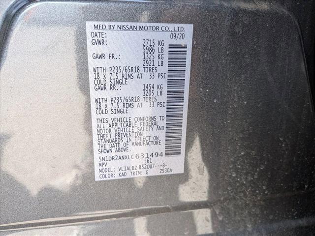 used 2020 Nissan Pathfinder car, priced at $19,611