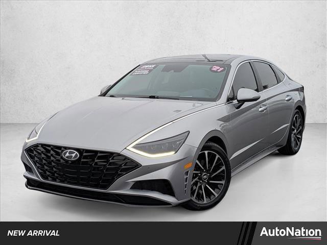 used 2021 Hyundai Sonata car, priced at $22,411