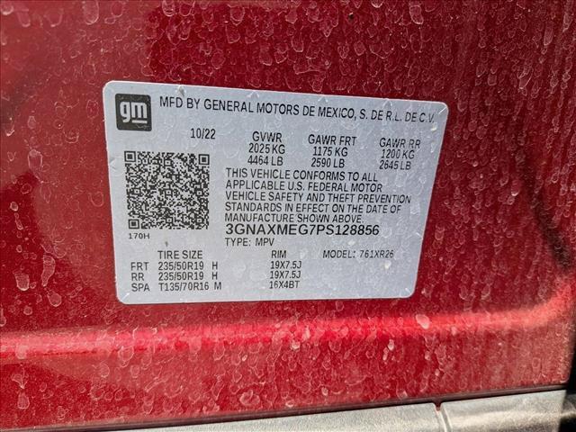 used 2023 Chevrolet Equinox car, priced at $20,516