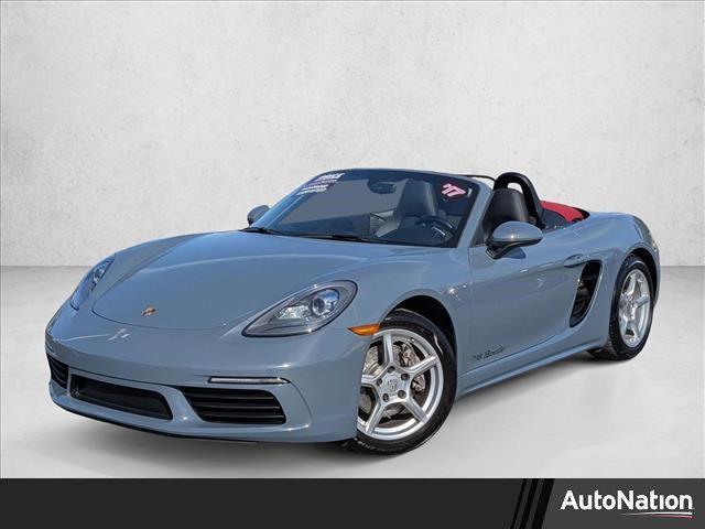used 2017 Porsche 718 Boxster car, priced at $46,311