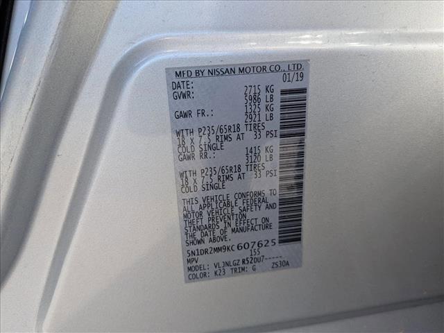 used 2019 Nissan Pathfinder car, priced at $13,807