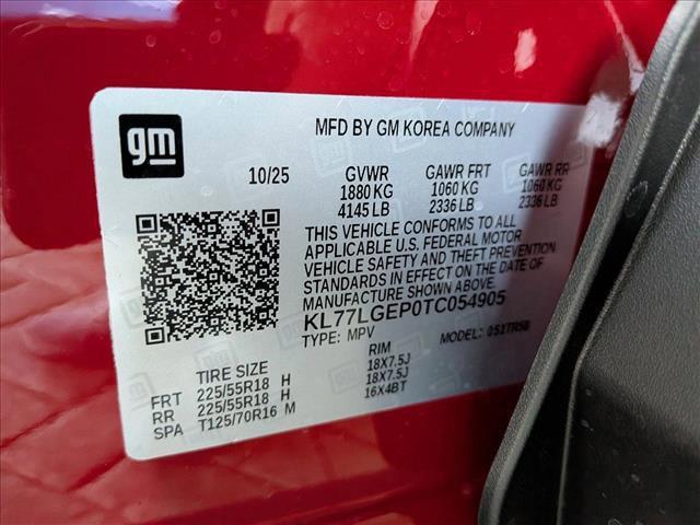 new 2026 Chevrolet Trax car, priced at $24,519