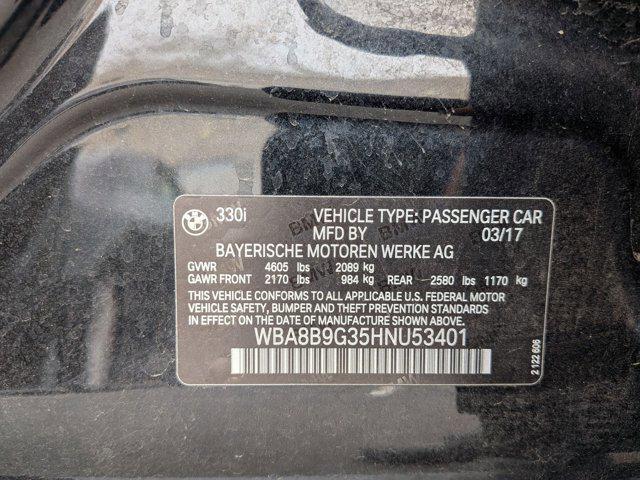used 2017 BMW 330 car, priced at $11,796