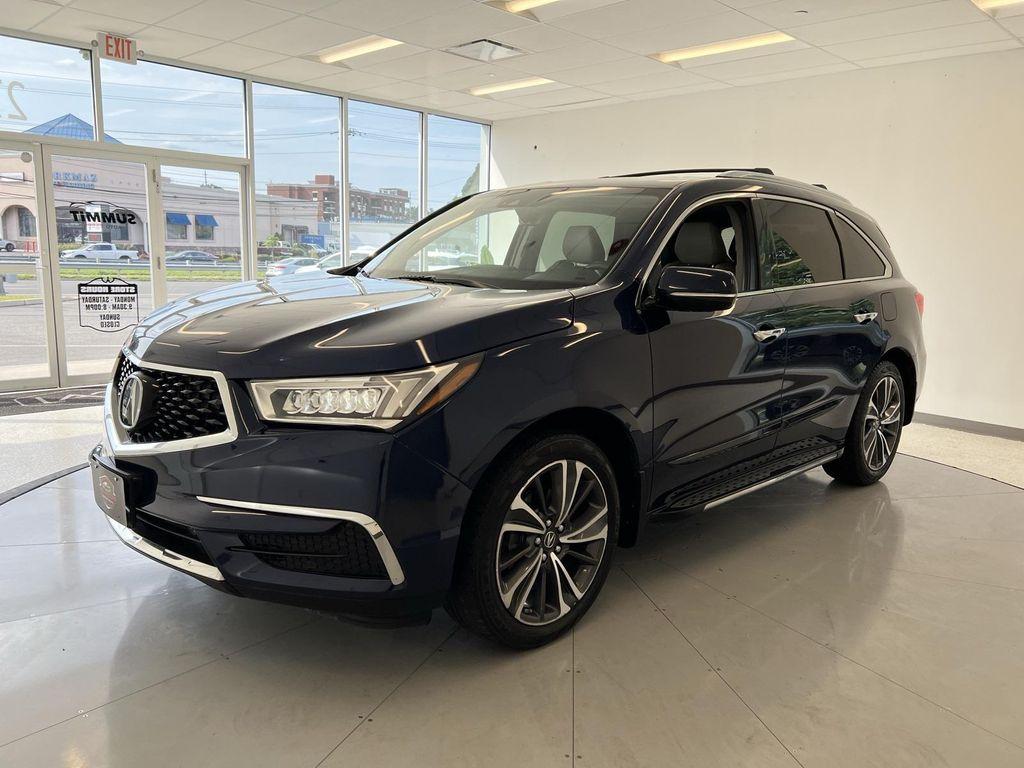 2020 Fathom Blue Pearl Acura MDX