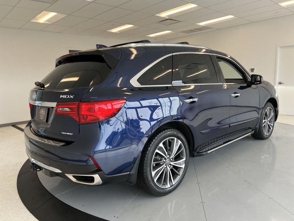 2020 Fathom Blue Pearl Acura MDX