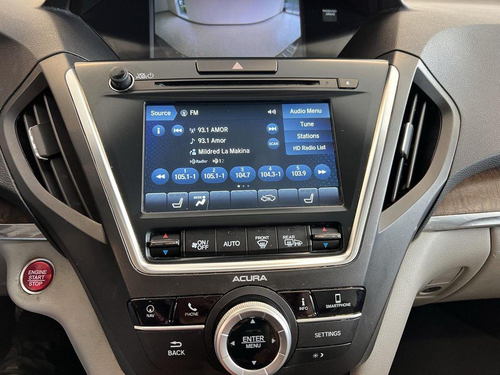 2020 Fathom Blue Pearl Acura MDX