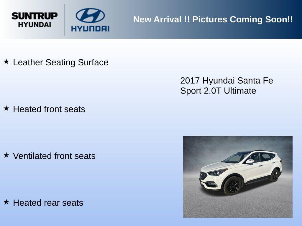 used 2017 Hyundai Santa Fe Sport car, priced at $15,225