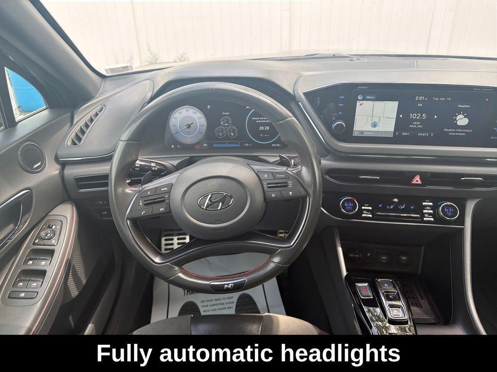 used 2021 Hyundai Sonata car, priced at $18,385