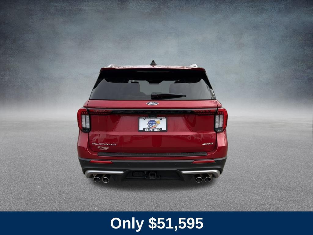 used 2025 Ford Explorer car, priced at $51,595