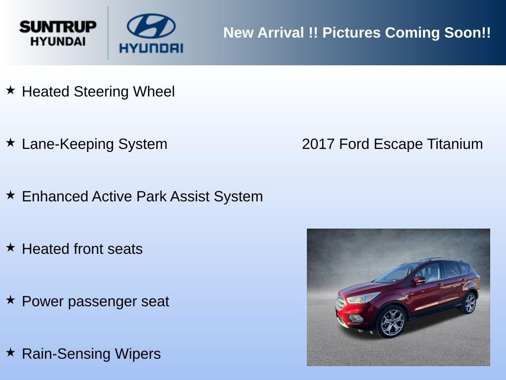 used 2017 Ford Escape car, priced at $13,255