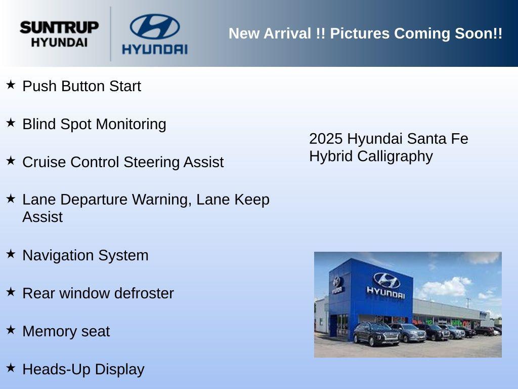 used 2025 Hyundai SANTA FE HEV car, priced at $42,485