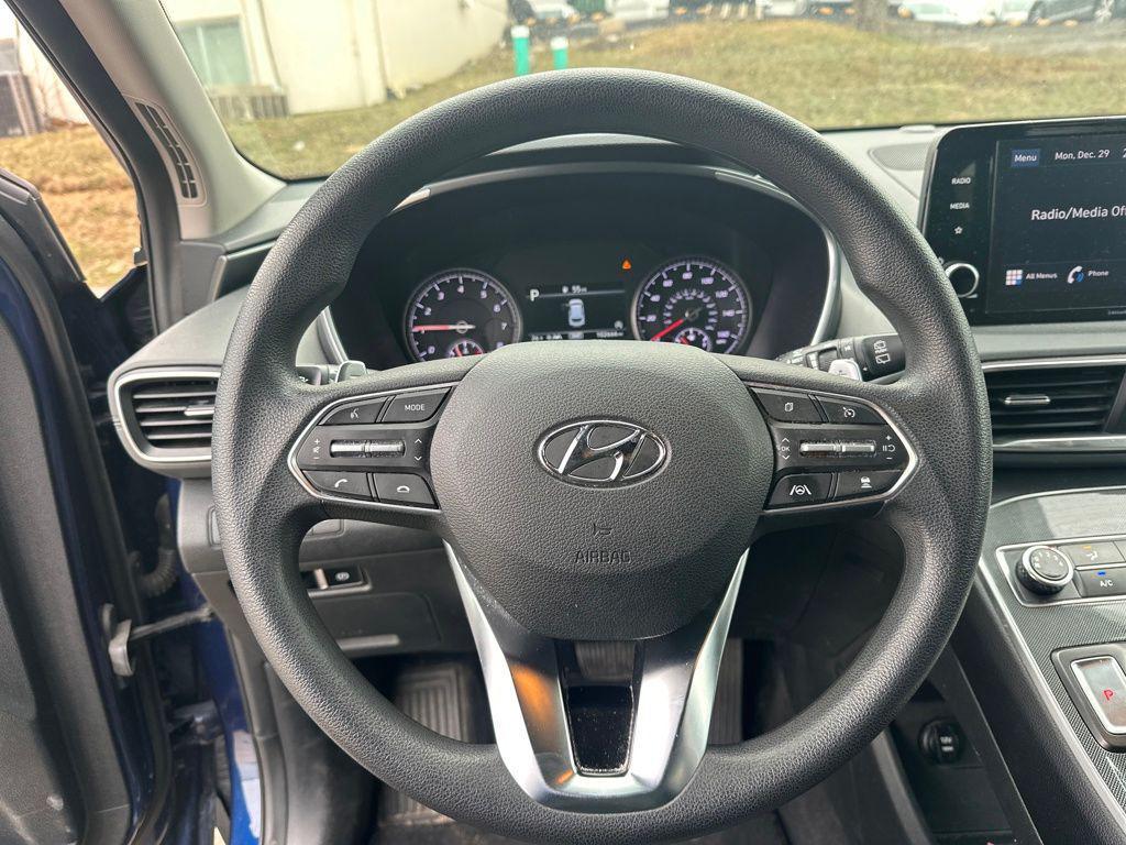 used 2021 Hyundai Santa Fe car, priced at $16,195