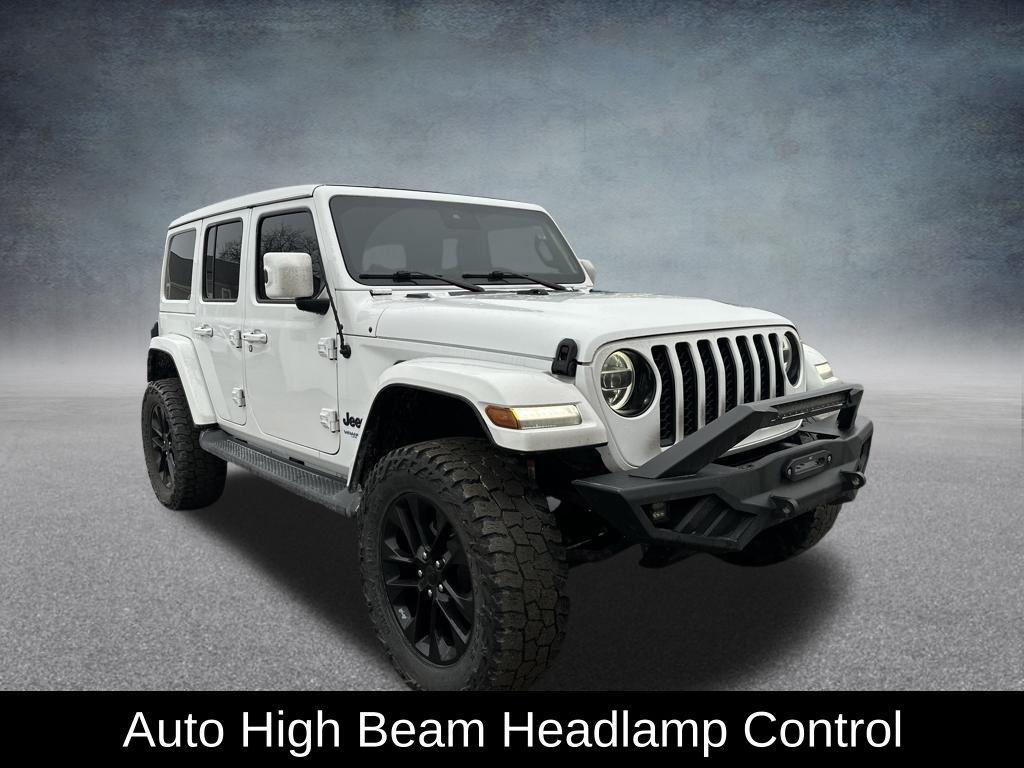 used 2021 Jeep Wrangler Unlimited 4xe car, priced at $27,495