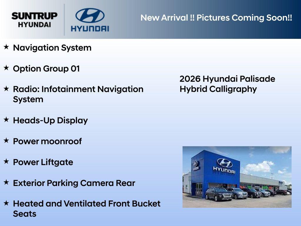 new 2026 Hyundai Palisade Hybrid car, priced at $59,672