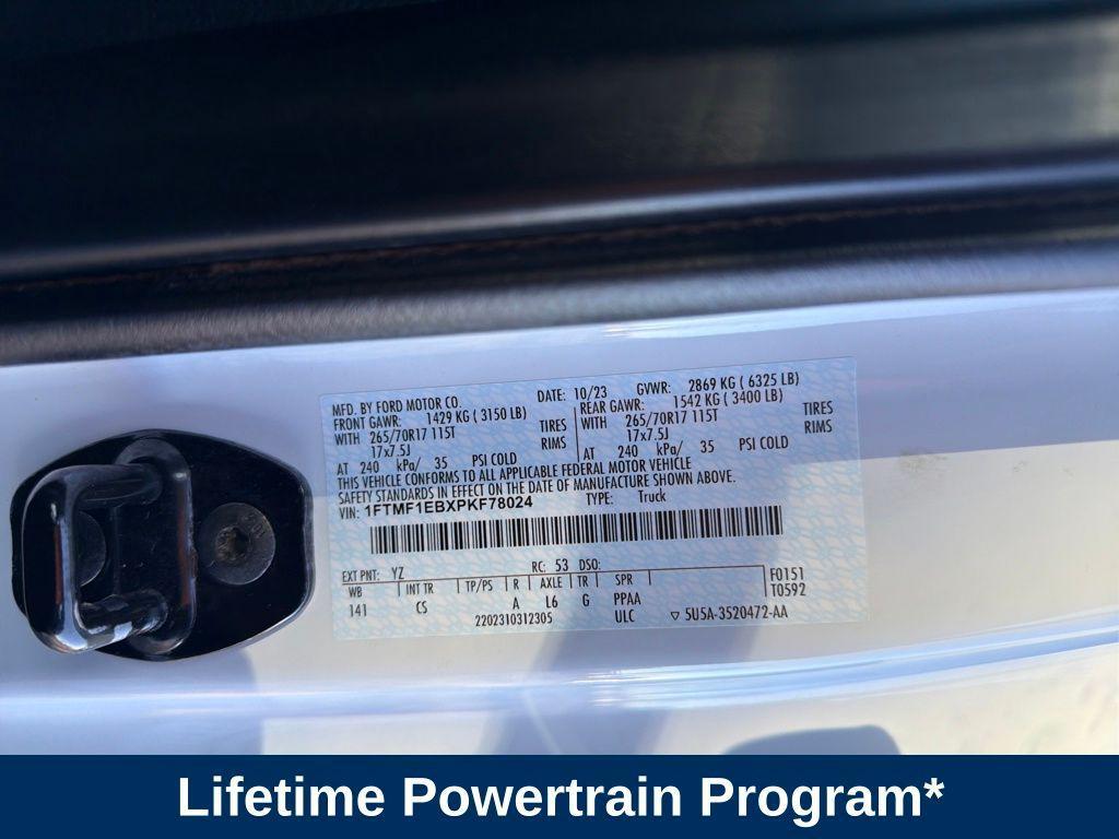 used 2023 Ford F-150 car, priced at $25,395