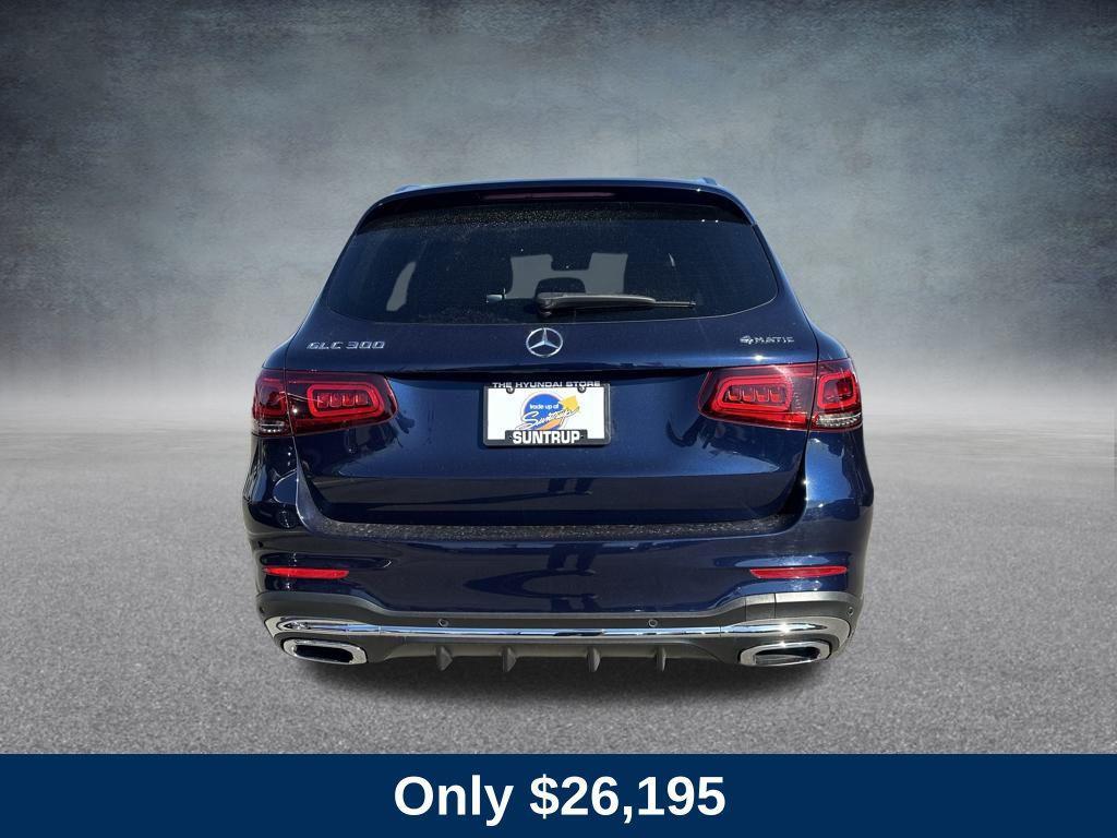 used 2022 Mercedes-Benz GLC 300 car, priced at $26,195