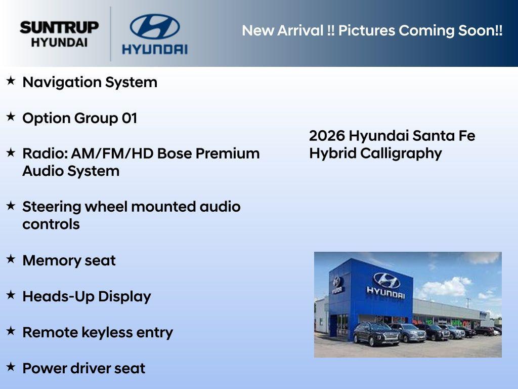 new 2026 Hyundai SANTA FE HEV car, priced at $49,475