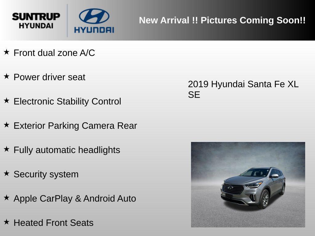 used 2019 Hyundai Santa Fe XL car, priced at $14,578