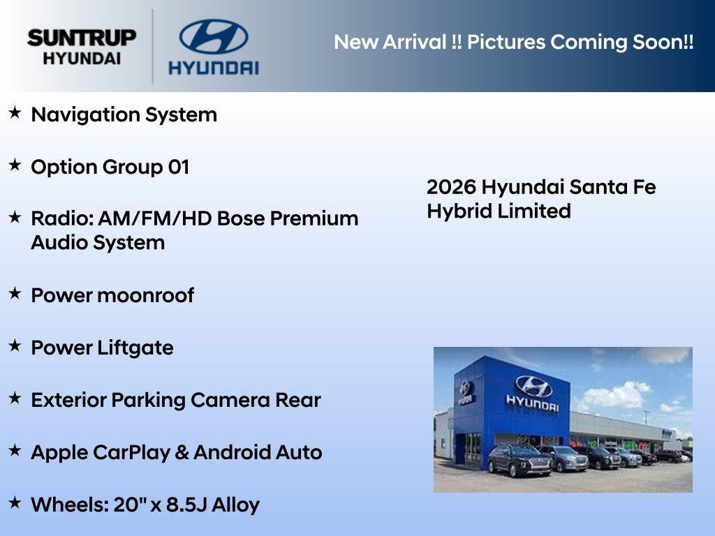 new 2026 Hyundai Santa Fe car, priced at $45,182