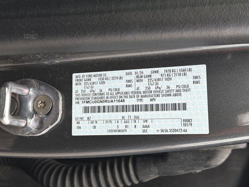 used 2024 Ford Escape car, priced at $18,995