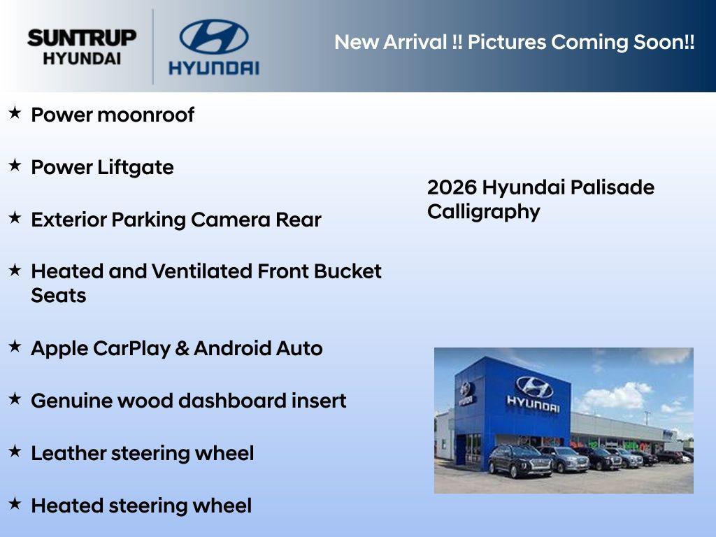 new 2026 Hyundai Palisade car, priced at $54,372