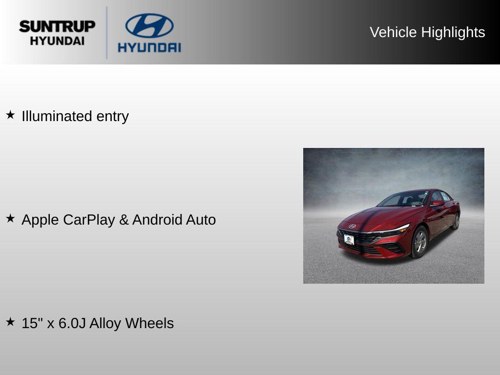 used 2026 Hyundai Elantra car, priced at $25,075