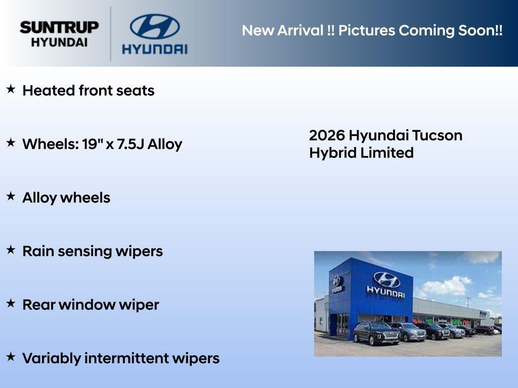 new 2026 Hyundai TUCSON Hybrid car, priced at $41,046