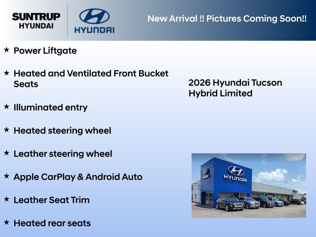 new 2026 Hyundai TUCSON Hybrid car, priced at $41,046