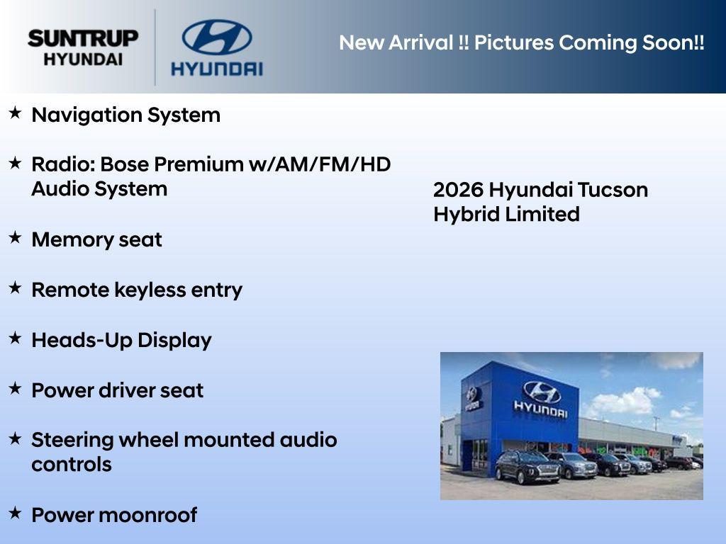 new 2026 Hyundai TUCSON Hybrid car, priced at $41,046