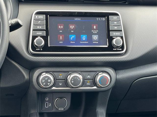 new 2025 Nissan Kicks car, priced at $22,143