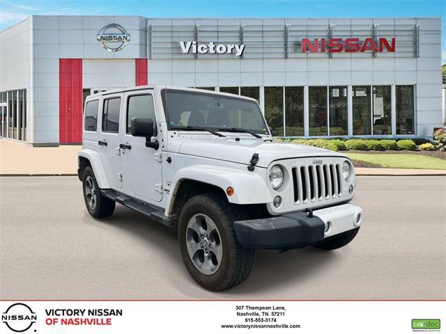 used 2016 Jeep Wrangler Unlimited car, priced at $17,278