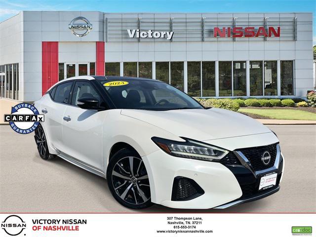used 2023 Nissan Maxima car, priced at $23,456