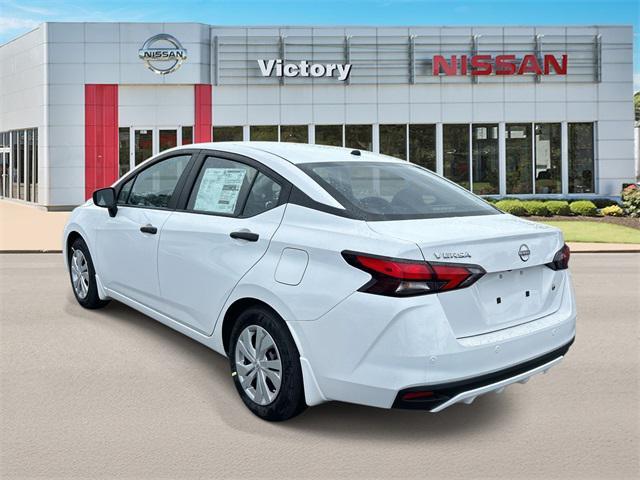 new 2025 Nissan Versa car, priced at $19,542