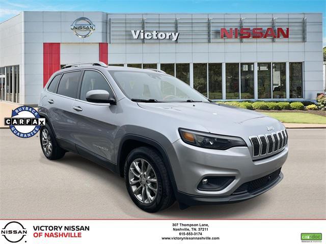 used 2021 Jeep Cherokee car, priced at $15,508