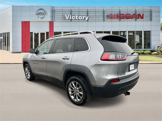 used 2021 Jeep Cherokee car, priced at $15,215