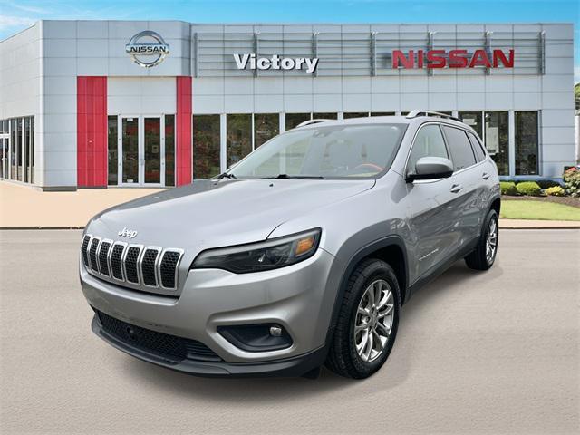 used 2021 Jeep Cherokee car, priced at $15,215
