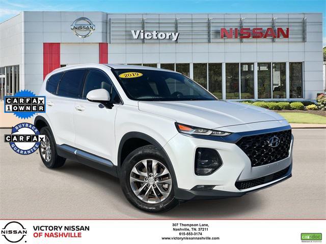 used 2019 Hyundai Santa Fe car, priced at $14,531
