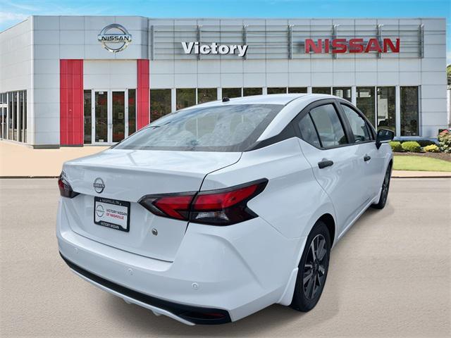 new 2025 Nissan Versa car, priced at $20,258