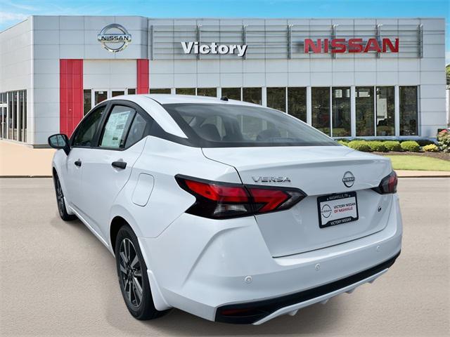 new 2025 Nissan Versa car, priced at $20,258