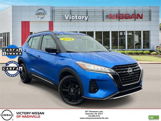 used 2024 Nissan Kicks car, priced at $20,507