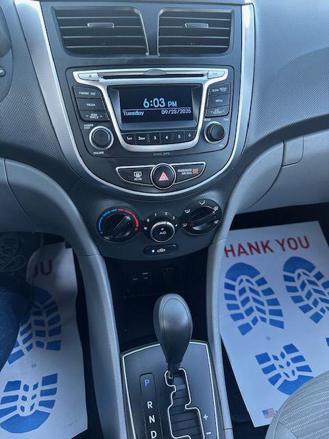 used 2015 Hyundai Accent car, priced at $9,500