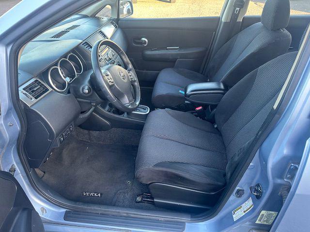 used 2010 Nissan Versa car, priced at $5,500