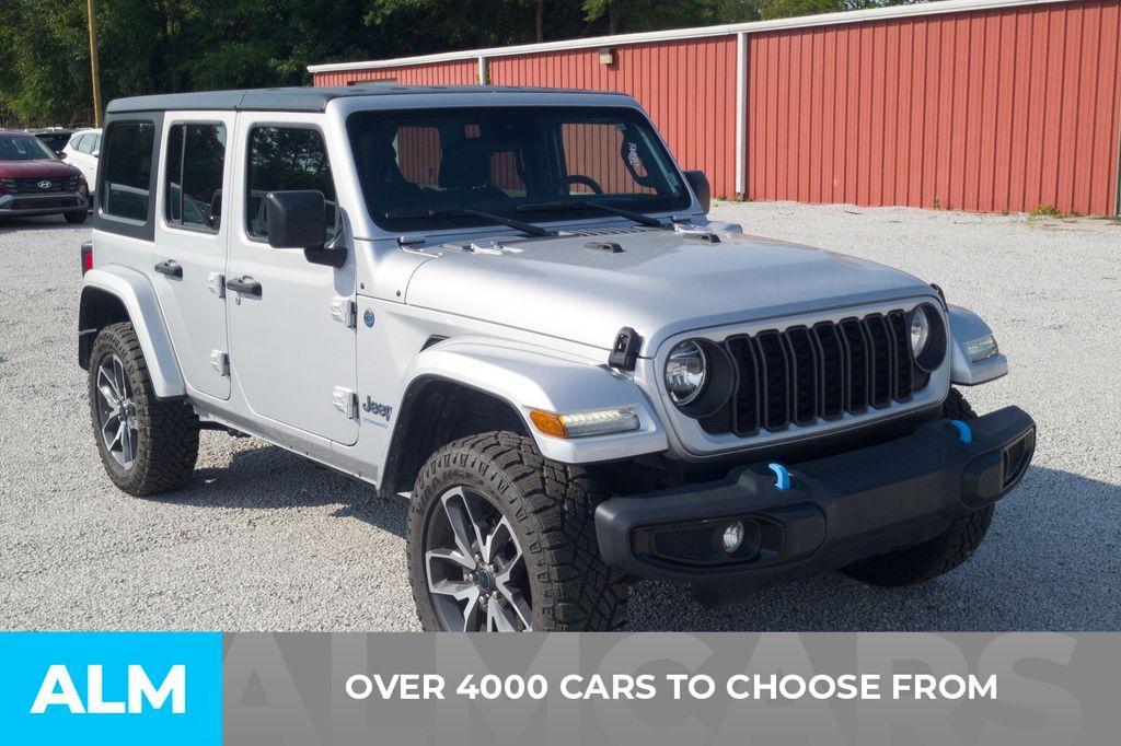 used 2024 Jeep Wrangler 4xe car, priced at $28,768