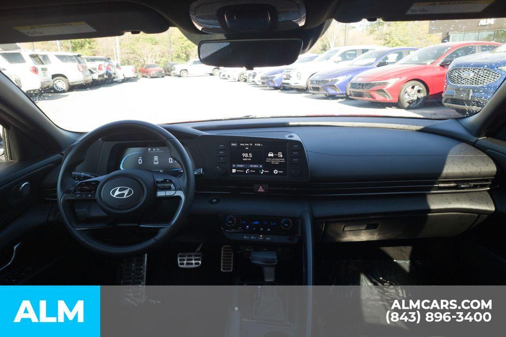 used 2025 Hyundai Elantra car, priced at $19,420