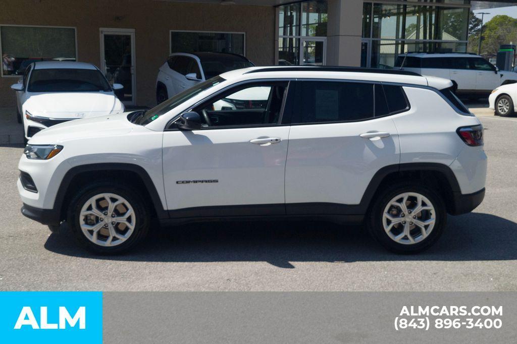 used 2024 Jeep Compass car, priced at $18,620